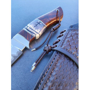 ВІТРИЛЬНИК ІІ авторський ніж ручної роботи MV Knify, К110 в обкладках 95х18, 61 HRC. Photo 2